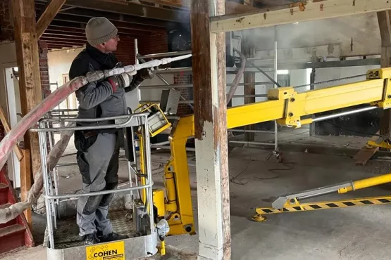 Droogijsstralen in bouw en vastgoed 3